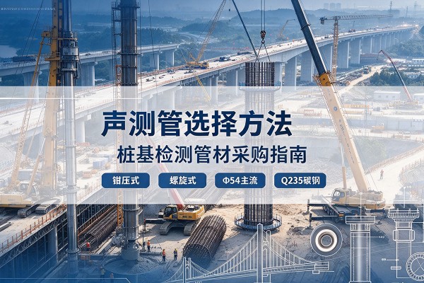 休宁声测管选型标准